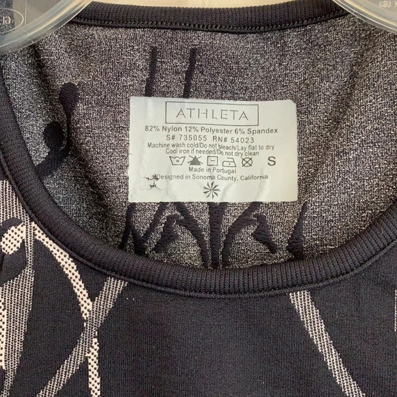 Athleta - S, spandex, athletic tank - Picture 5 of 6